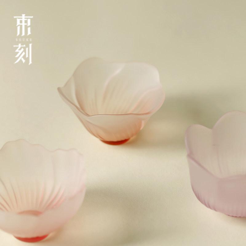 束刻 高硼硅玻璃玻璃主人杯女士轻奢磨砂品茗杯个人专用茶杯单杯,餐饮具,茶杯,淘宝优惠券,粉丝福利购,淘宝优惠卷