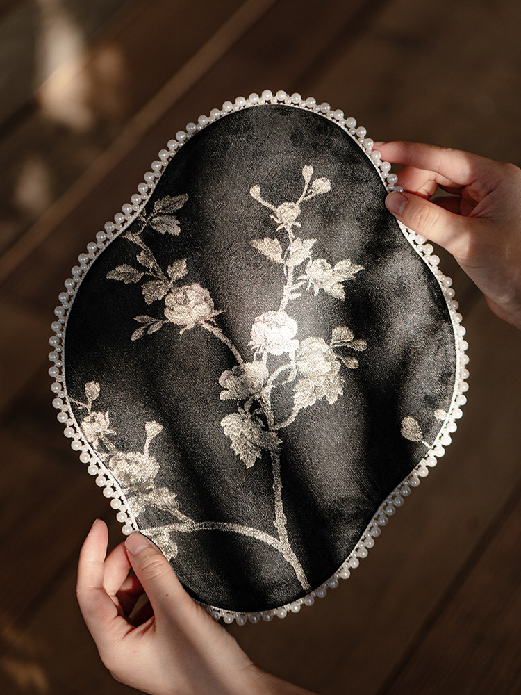 束刻 新中式繁花茶席轻奢高档防水干泡席茶几桌布隔热茶垫一人用,居家布艺,茶席,淘宝优惠券,粉丝福利购,淘宝优惠卷