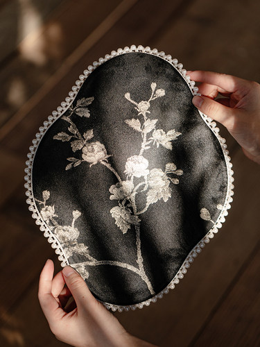 束刻 新中式繁花茶席轻奢高档防水干泡席茶几桌布隔热茶垫一人用