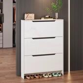 实木超薄鞋 架 鞋 柜家用门口翻斗式 入户玄关收纳柜一体靠墙2025新款