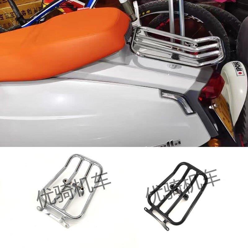 Lambretta G350后货架 不锈钢机车后架 机车改装行李架 兰美达G35