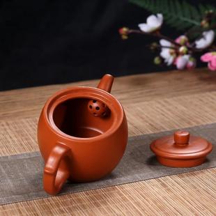 井栏壶西施单壶刻字订制 原矿紫砂茶壶手工家用泡茶器功夫茶具中式