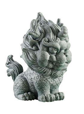 青砂石石狮子小号新中式中国风桌面摆件创意鱼缸盆景造景小摆设