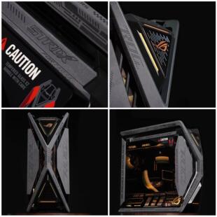 华硕701创世神主机壳翻毛皮 定制主题翻毛皮白色 自带背胶 简单易