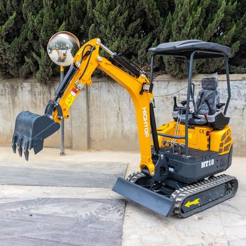 跨境履带式迷你小挖机新款HT18L小型挖掘机1800KG农用微型钩机