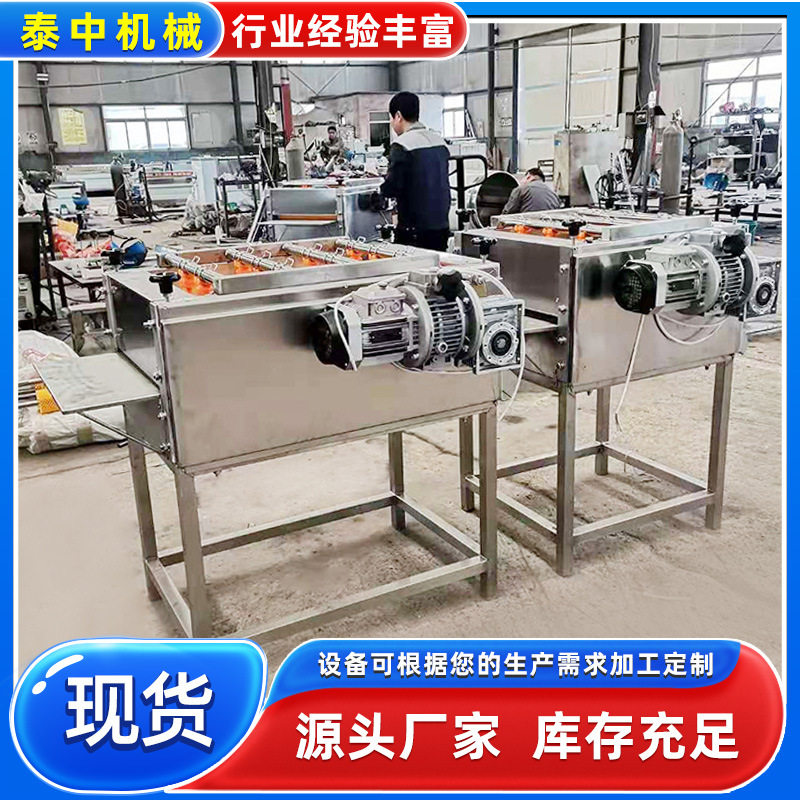 自动粽叶清洗设备箬竹叶粽叶洗叶机粽叶双面毛刷粽巴清洗机