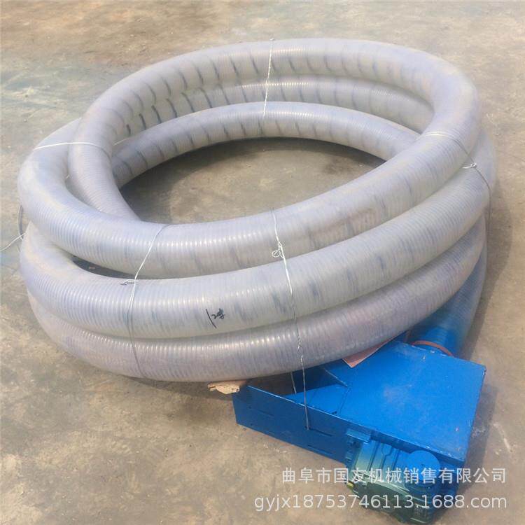 粮仓专用吸粮机 大豆装袋抽粮机 绞龙软管上料机 车载吸粮机