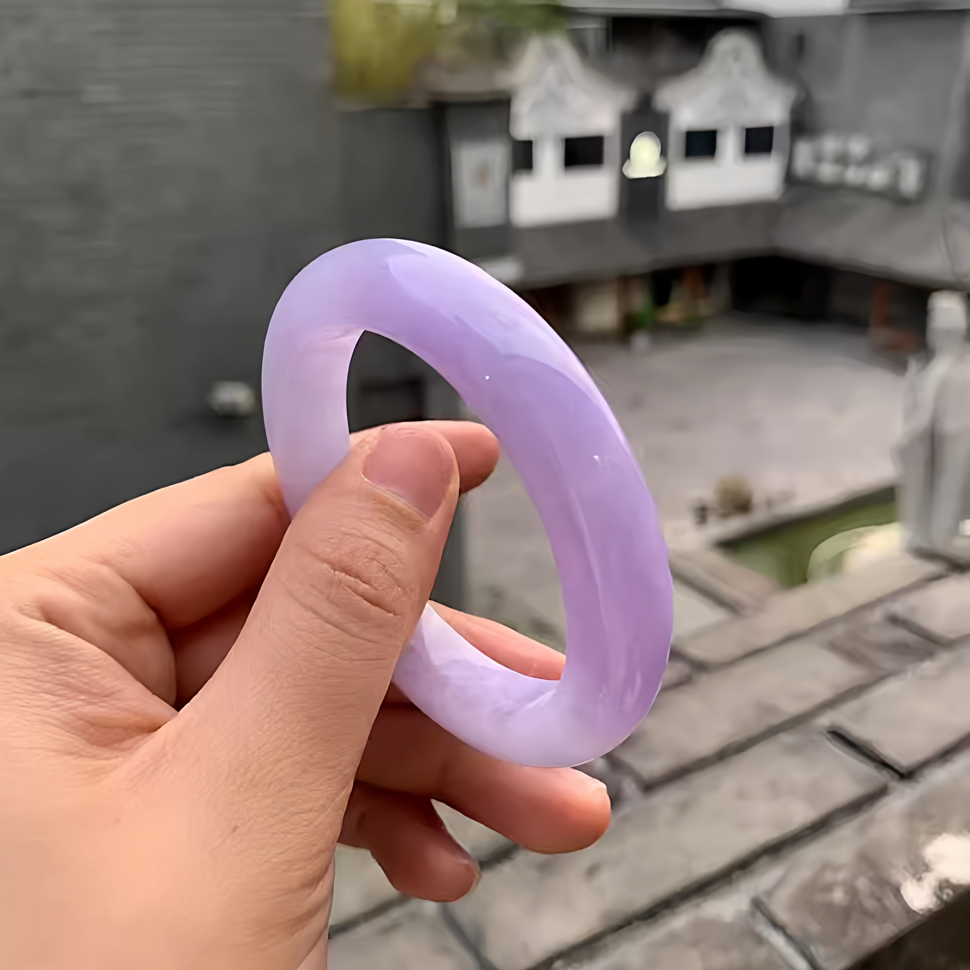 玉长情【如诗系列】翡翠玉手镯子