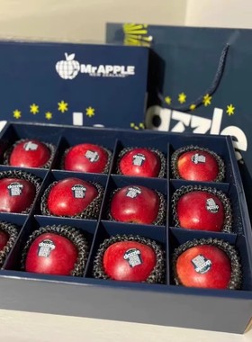 丹烁苹果脆甜多汁新西兰进口Dazzle新鲜时令水果红苹果丹烁苹果