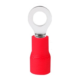 O型环形RV2 4圆形预绝缘端子 6铜线 3.2冷m压接线端子RV2 RV1.25