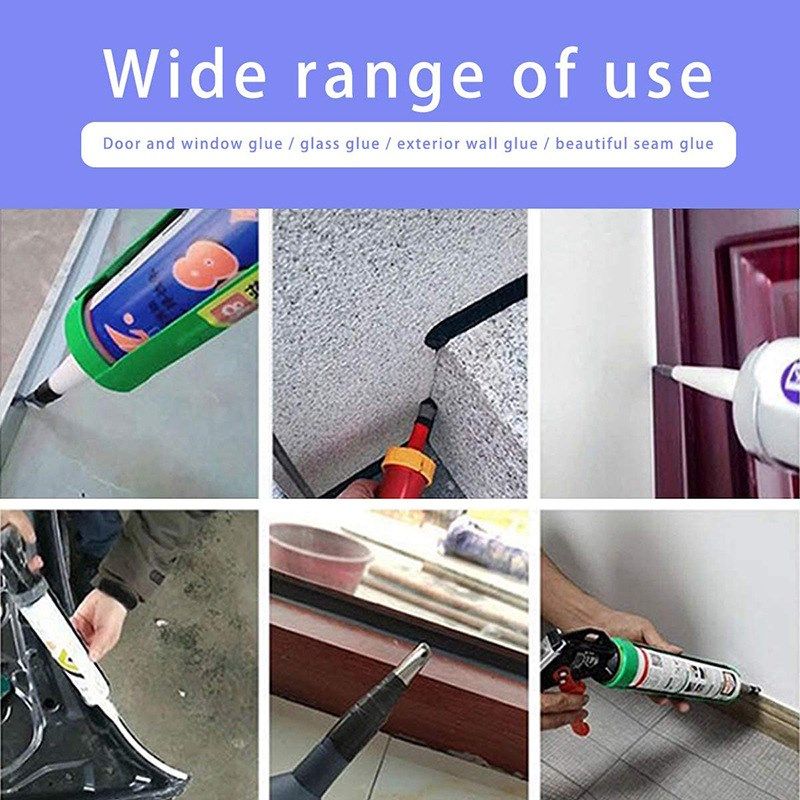 美缝工具19件套不锈钢填缝喷嘴涂抹器玻S璃胶分配修整工具