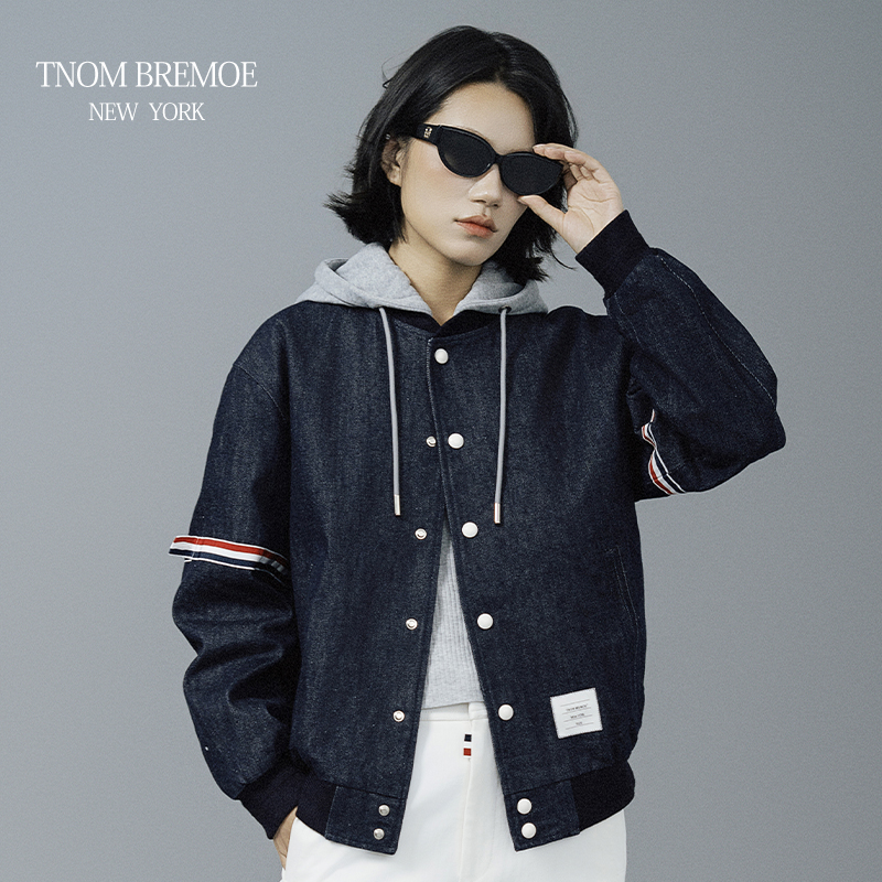 TB男款宽松秋冬夹克男士装上衣