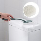 居家加厚柄卫生间擦刷子海绵家长百洁布浴缸刷浴室地板瓷砖清洁刷