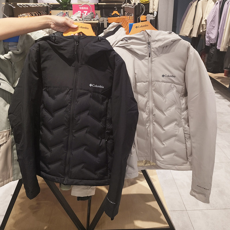 Columbia哥伦比亚户外女25冬金点热能保暖防水650蓬羽绒服XR8598