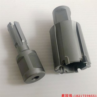 铁轨钻孔取芯钻眼开孔器13.5 创恒钢轨空心钻头