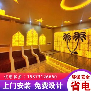 承建盐蒸房家用纳米电气石汗蒸房洗浴桑拿房装 汗蒸房安装 修定制