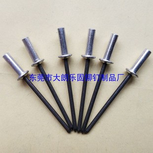 T12615封闭型扁圆头抽芯铆钉铝合金盲孔防水铆钉拉钉3.0