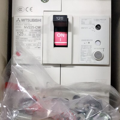 NV225-CW CP 3P 100.200.500ma200A 175A 150A 125A30mA