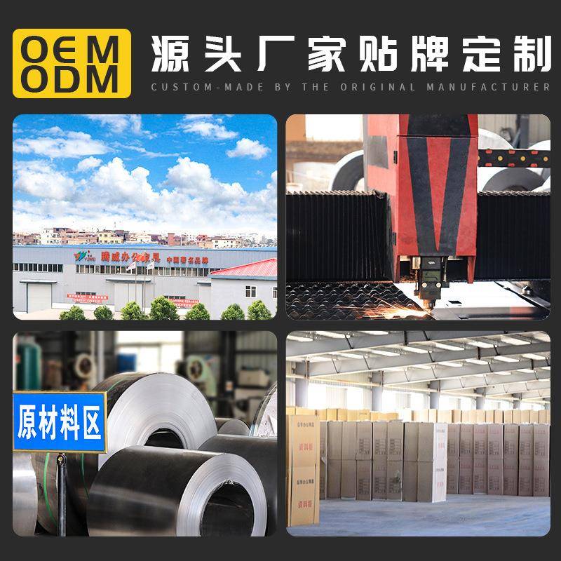 宇威铁皮办公室文件柜钢制档案资料柜财务凭证柜带锁抽屉储物书柜