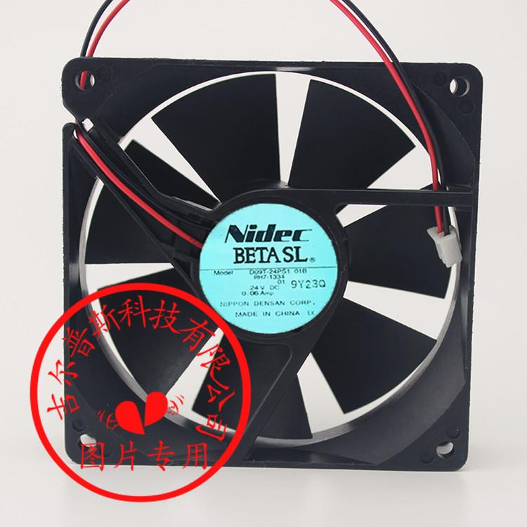 D09T-24PS1 24V 0.06A 90*90*25MM NIDEC风扇