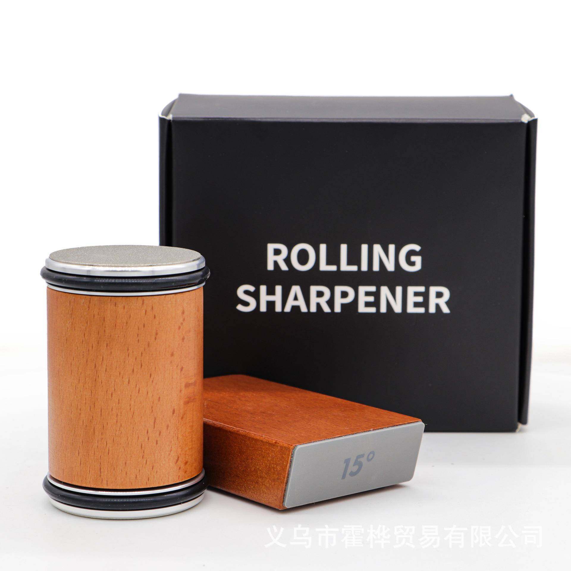 Rolling Knife Sharpener滚动磨刀器套件圆柱多角度全套磨刀石器