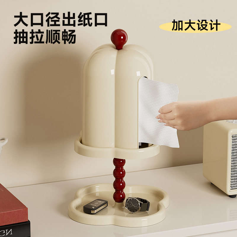 纸巾盒高颜值卫生间高档多功能双层置物架密封防尘带盖复古抽纸盒,收纳整理,纸巾盒,淘宝优惠券,粉丝福利购,淘宝优惠卷