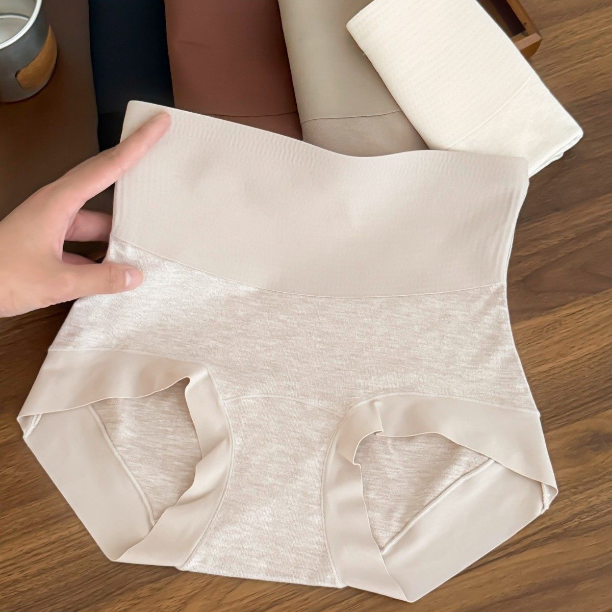 9965暖王 收腹磨毛轻奢无痕高腰收腹女内裤秋冬A类纯棉加长裆10A,女士内衣/男士内衣/家居服,女三角裤,淘宝优惠券,粉丝福利购,淘宝优惠卷