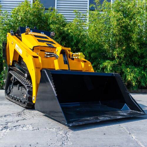Mini Rubber Track Skid Steer Loader Euro5 Emission Standard