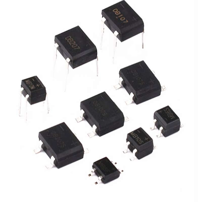 桥堆 MB6S MB6F MB10S MB10F 贴片整流桥42芯 46MIL 50 大芯片