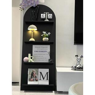 书报架多层展示杂志架收纳架北欧风书房落地架家用客厅报刊置物架