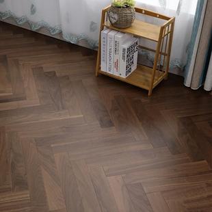 全桦多层新三层实木覆合地板原木橡木黑胡桃人字拼鱼骨拼地暖专用