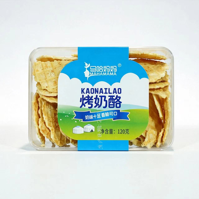 马哈妈妈 烤奶酪120克盒装 奶香浓郁 酥脆可口