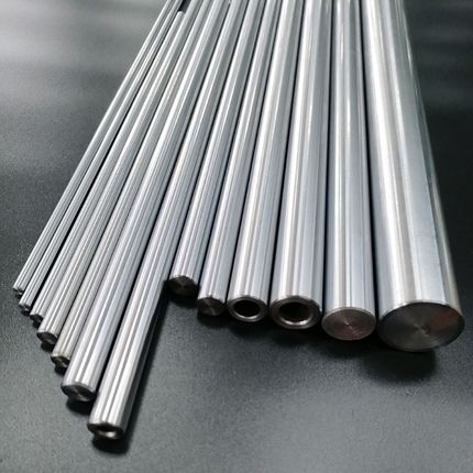 GCr1a5轴承钢 S45C碳钢材质3d打印机8 10 12 20 镀铬棒光轴 g6精