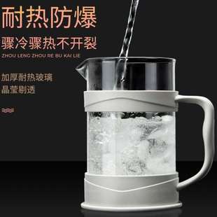 滤压壶玻璃冲茶器手压过滤杯冲泡冷萃壶手冲咖 法压壶家用法式