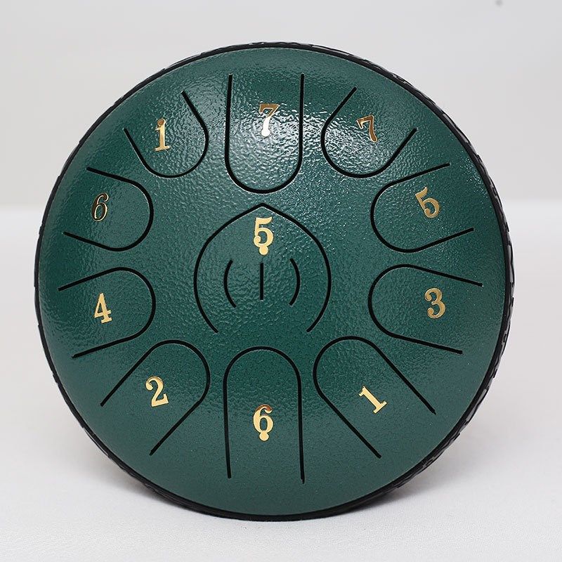 新款6寸空灵g鼓 6寸11音空灵鼓 钢舌鼓 儿童乐器无忧鼓跨境供应