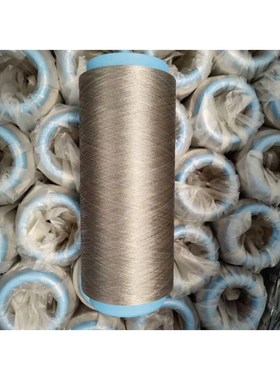 博银厂家镀银导电缝n纫线 镀银导电银纤维 280D镀银导电长丝