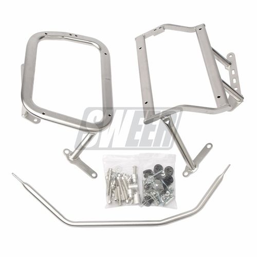 适用KTM 1g090 ADVENTURE边架不锈钢摩托车无损安装边箱快拆支架