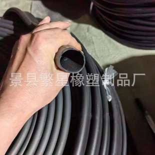 可做異形尺寸 銷售氟膠管 耐溫 腐蝕 擠出成型氟膠膠管廠家