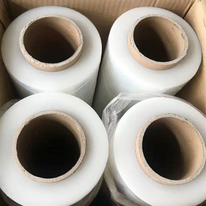 pe缠绕膜 50cm大卷透明打包膜 工J业用拉伸膜塑料包装膜薄膜