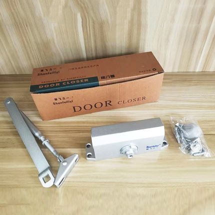 厂家供应b隐形自动闭门器家用SF-051小号方机缓冲防火门液压关门