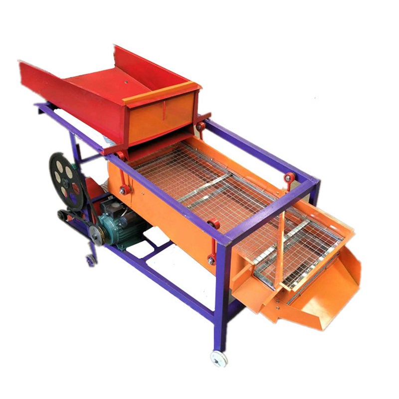 家用电除杂c筛分一体设备 黄豆筛选清杂机械 吸风式振动过筛机