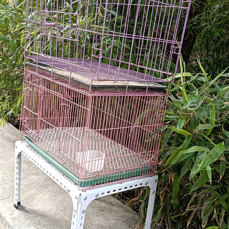 鸟笼底座支架放置架摆放架落地展示架脚架站架底架防潮防溅铁支架