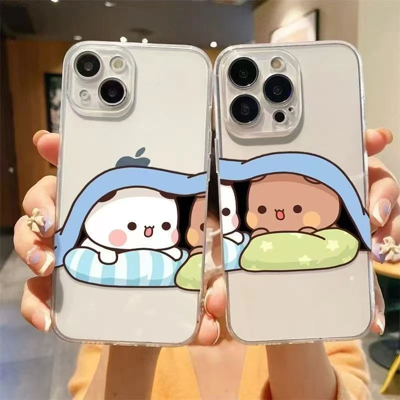 华为PURA80适用12ProMax卡通荣耀400PRO被窝布布一二苹果14手机壳软iPhone16小米15Pro一加13T可爱真我NEO7SE