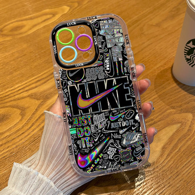 iPhone13高颜值泡芙羽纱华为NOVA15创意华为畅享90个性适用小米17苹果16Plus软14ProMax手机壳高级感潮酷挂钩