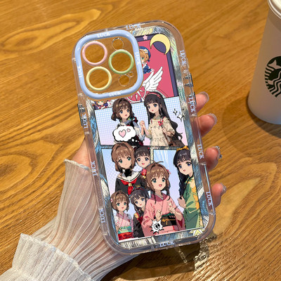 红米K90MAX动漫iPhone13高颜值泡芙羽纱VIVOIQOO15小众适用17苹果14Plus软16ProMax手机壳麦芒40动漫百变小樱