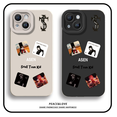 华为PURA90小众iPhone14stk歌曲苹果12创意红米NOTE15PRO透明13ProMax软小米17MAX适用16PLUS瞳眼手机壳ins风