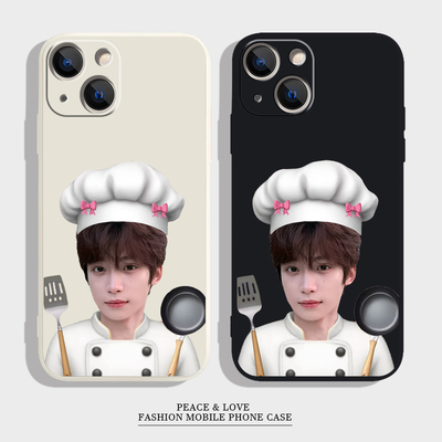 适用14软iPhone1312ProMax大厨梓渝苹果1716pm手机壳15plus周边荣耀畅玩70PLUS可爱OPPOFindx8pro新款荣耀400