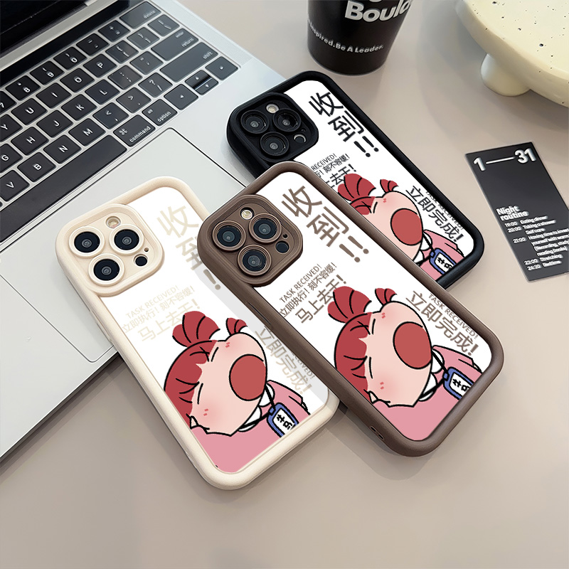 13ProMax糖果OPPOA5PRO创意收到妮妮苹果15plus手机壳软华为NOVA14适用12可爱iPhone16新款红米k80个性k70ins