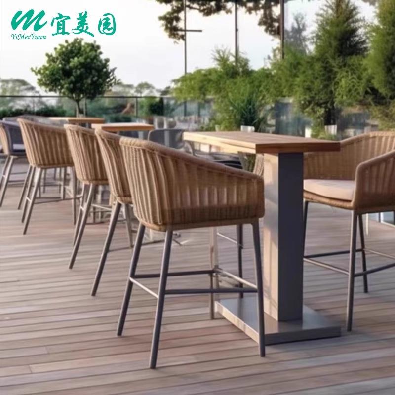 户外沙发藤椅家具茶几套装休闲花园庭院阳台露台防水室外休闲桌椅