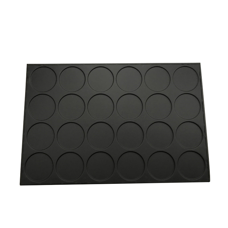 连圆形芝麻饼沾烤盘瓦片饼模具商用大烤箱烘焙器具